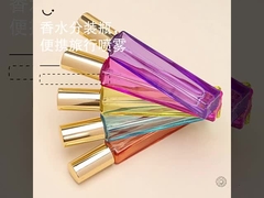 Bottiglia quadrata dello spruzzo di profumo della bottiglia di vetro del profumo della bottiglia dello spruzzo 10ml del punto nuova