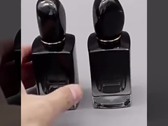 Bottiglia nera dello spruzzo di profumo della bottiglia di profumo 50ML gradualmente