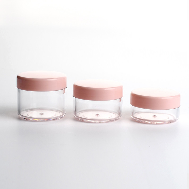 PP Lid Mini Face Cream Jar Plastic Cosmetic Jars 10g 15g 20g